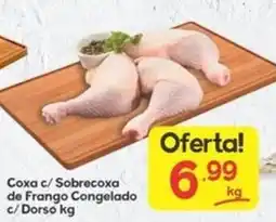 Supermercados Princesa Coxa c/ Sobrecoxa de Frango Congelado c/ Dorso oferta
