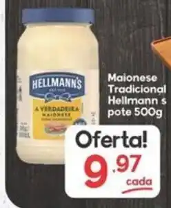 Supermercados Princesa Maionese tradicional hellmann's oferta