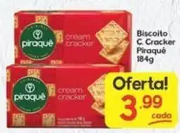 Supermercados Princesa Biscoito C. Cracker Piraquê oferta
