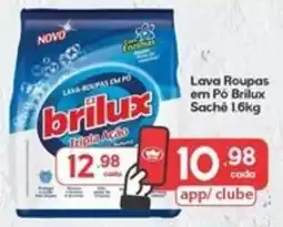 Supermercados Princesa Lava Roupas em Pó Brilux oferta