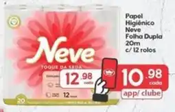 Supermercados Princesa Papel Higiênico Neve Folha Dupla oferta