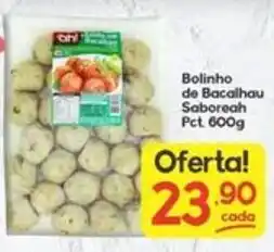 Supermercados Princesa Bolinho de Bacalhau Saboreah oferta