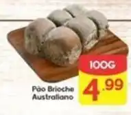 Supermercados Princesa Pão Brioche Australiano oferta