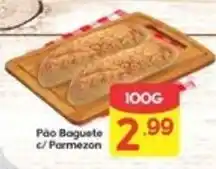 Supermercados Princesa Pão Baguete c/ Parmezon oferta