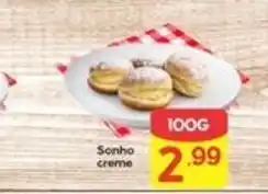Supermercados Princesa Sonho creme oferta