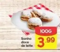Supermercados Princesa Sonho doce de leite oferta
