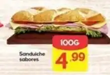 Supermercados Princesa Sanduíche sabores oferta