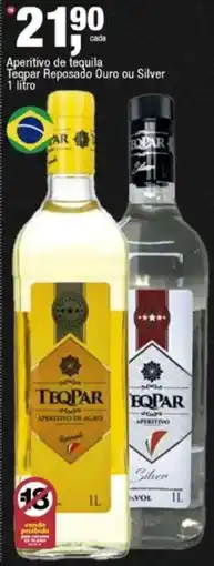 Frangolândia Aperitivo de tequila teqpar reposado ouro ou silver oferta