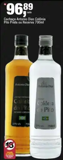 Frangolândia Cachaça antonio dias colônia oferta