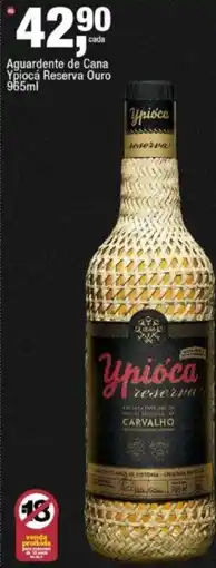 Frangolândia Aguardente de cana ypioca reserva ouro oferta
