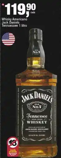 Frangolândia Whisky americano jack daniels tennessee oferta