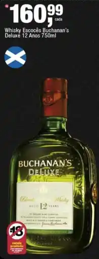 Frangolândia Whisky Escocês Buchanan's Deluxe 12 Anos oferta