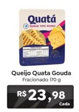 Novo Atacarejo Queijo Quata Gouda oferta