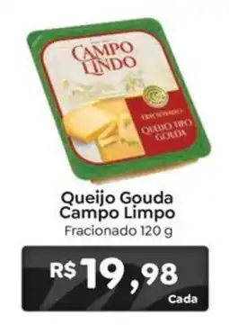 Novo Atacarejo Queijo Gouda Campo Limpo oferta