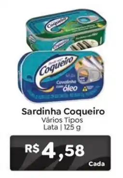 Novo Atacarejo Sardinha Coqueiro Vários Tipos oferta