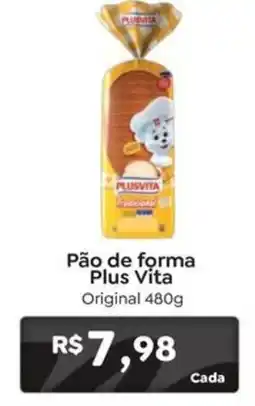 Novo Atacarejo Pão de forma Plus Vita Original oferta