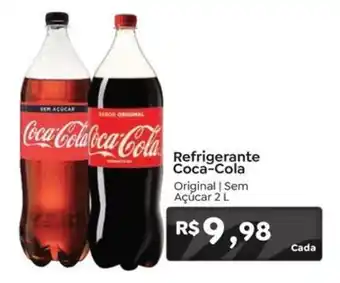 Novo Atacarejo Refrigerante Coca-Cola Original | Sem Açúcar oferta