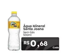Novo Atacarejo Água Mineral Santa Joana Sem Gás oferta