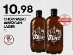 Mercadão Atacadista Chopp merc american lager oferta