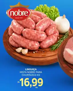 Rede Cearense de Supermercados Linguiça mista nobre para churrasco oferta