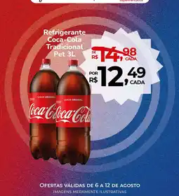 Super Luna Refrigerante Coca-Cola Tradicional Pet oferta