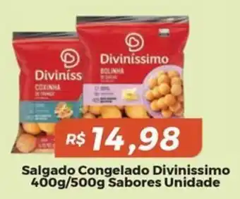 Salgado Congelado Divinissimo