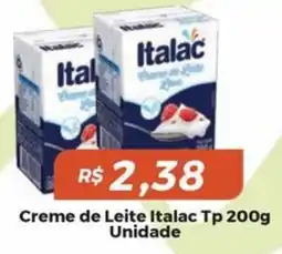 Mart Minas Creme de Leite Italac oferta