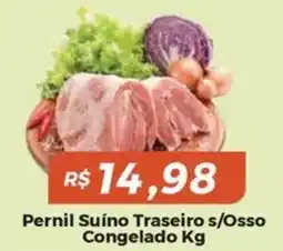 Mart Minas Pernil Suíno Traseiro s/Osso Congelado Kg oferta