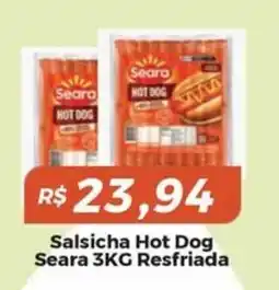 Mart Minas Salsicha Hot Dog Seara oferta