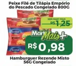 Mart Minas Hamburguer Rezende Misto oferta