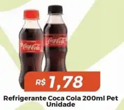 Mart Minas Refrigerante coca cola 200ml pet oferta