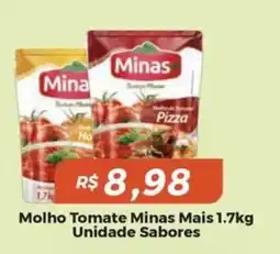 Mart Minas molho tomate minas mais sabores oferta