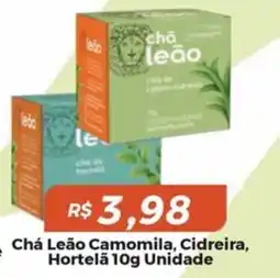 Mart Minas Chá Leão Camomila, Cidreira, Hortelã oferta