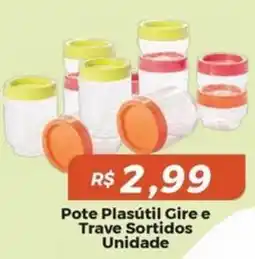 Mart Minas Pote Plasútil Gire e Trave Sortidos oferta