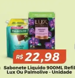 Mart Minas Sabonete liquido refil lux ou palmolive oferta