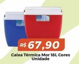 Mart Minas Caixa Térmica Mor 18L Cores oferta