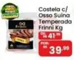 Coocerqui Costela c/ Osso Suína Temperada Frinni Kg oferta