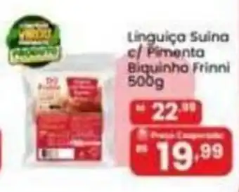 Linguiça Suína c/ Pimenta Biquinho Frinni