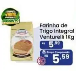 Coocerqui Farinha de Trigo Integral Venturelli oferta