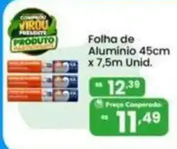 Coocerqui Folha de Alumínio oferta