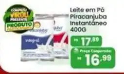 Coocerqui Leite em Pó Piracanjuba Instantâneo oferta