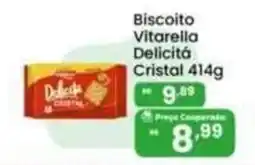Coocerqui Biscoito vitarella delicita cristal oferta