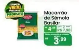 Coocerqui Macarrão de Sêmola Basilar oferta