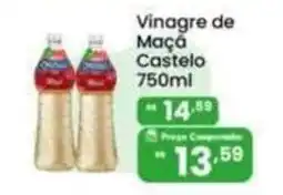 Coocerqui Vinagre de Maçã Castelo oferta