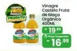 Coocerqui Vinagre Castelo Fruta de Maça Orgânico oferta