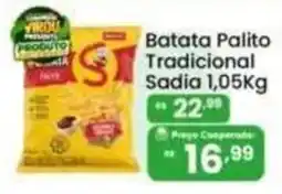 Coocerqui Batata Palito Tradicional Sadia oferta