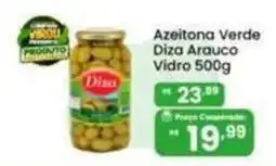 Coocerqui Azeitona Verde Diza Arauco Vidro oferta