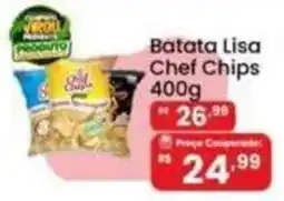 Coocerqui Batata lisa chef chips oferta