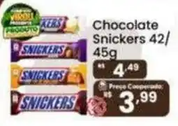 Coocerqui Chocolate snickers oferta