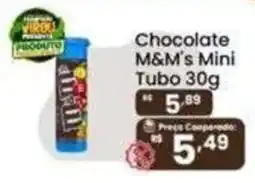 Coocerqui Chocolate m&m's mini tubo oferta